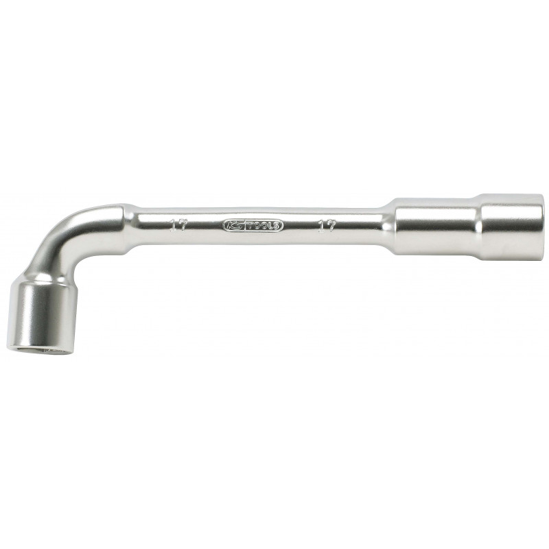Clé à pipe débouchée CHROMEmat 21 mm - 6 x 6 pans - KSTools | 517.0421