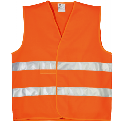 Gilet hi-viz orange double bande, cl. 2.2, 70232 Coverguard