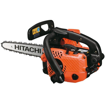 Elagueuse 28.5 cc guide chaîne profilé 25 cm pour l’élagage des fruitiers - Hitachi | CS25ECSC
