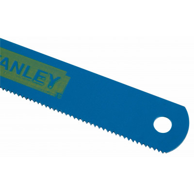 LAME DE SCIE A MÉTAUX - CARTE 5 LAMES HSS BIMETAL LASER 10 DENTS STANLEY 2-15-558