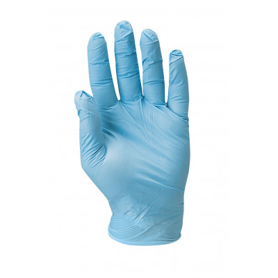 Gants Nitrile bleu non-poudré à usage unique Eurotechnique | 5920