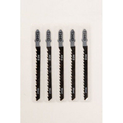 Lames scie sauteuse HCS (T244D) (5 pièces) coupe 60mm DEWALT DT2077