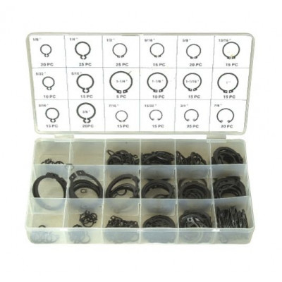 Assortiment de 300 circlips 14098 SODISE