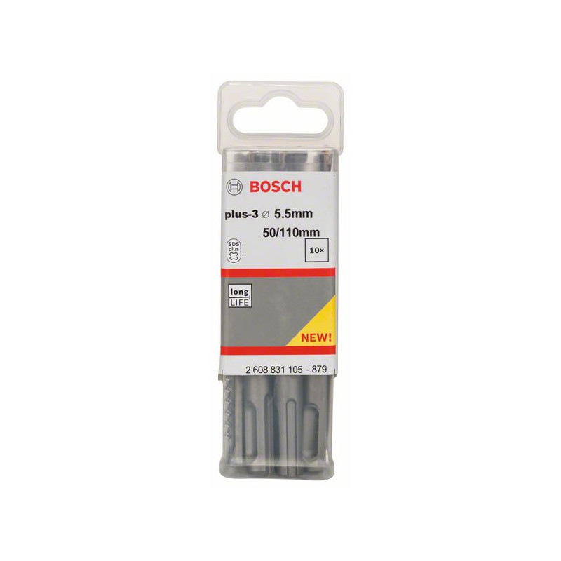 Forets SDS-plus-3 pour perforateur Accessoire Bosch pro outillage 2608831105