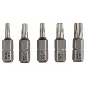 Embouts de vissage courts, qualité extra-dure (Torx®), set de 5 pièces Accessoire Bosch pro outillage 2607001768