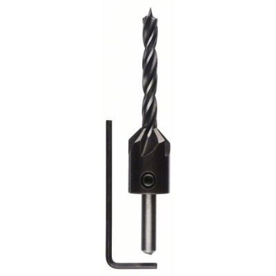Mèches hélicoÃïdales à bois avec fraise à lamer Accessoire Bosch pro outillage 2608596393