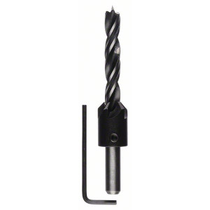 Mèches hélicoÃïdales à bois avec fraise à lamer Accessoire Bosch pro outillage 2608596396
