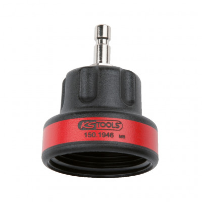 Adaptateur baïonnette n°11, M45 x 3,0, rouge, creux - KS Tools | 150.1946
