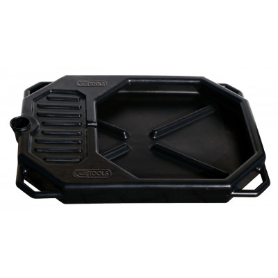 Bac de vidange 55 L, extra plat, 110 mm, 4 poignées - KS Tools | 150.9358