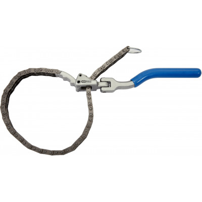 Clé à chaîne pour filtre à huile jusqu'à 130mm - KS Tools | 150.9375