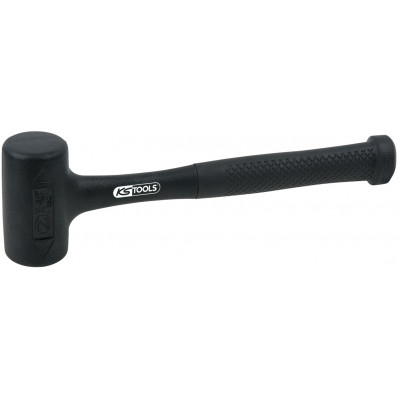 Marteau sans rebond - tete Ø60mm- 1270g - enrobé en matière polyurethane KS Tools | 140.5257