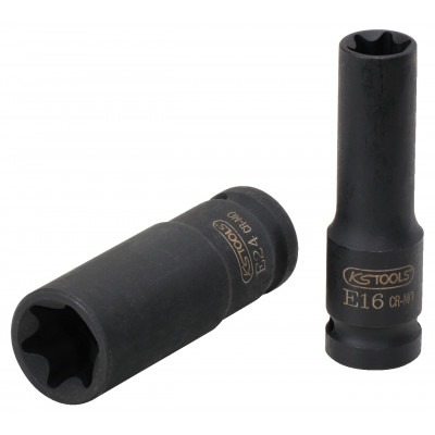 Douille longue à chocs TORX® 1/2'', E10 KS Tools | 515.1051-E