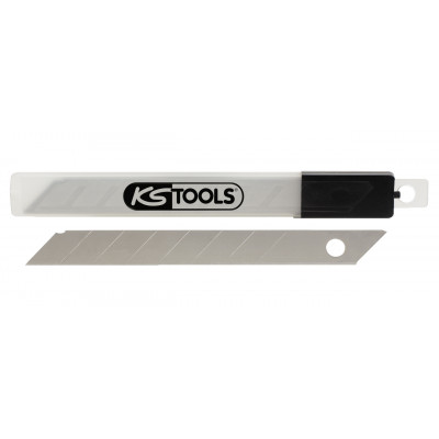10 Lames de cutter de rechange 9mm Pour cutter 907,2167 - KS Tools | 907.2168