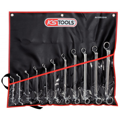 Jeu de clés polygonales contre-coudées, 8 pcs KS Tools | 920.0248