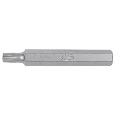 Embout de vissage TORX® percé, L.75 mm - A 10 mm - T10 KS Tools | 975.2110
