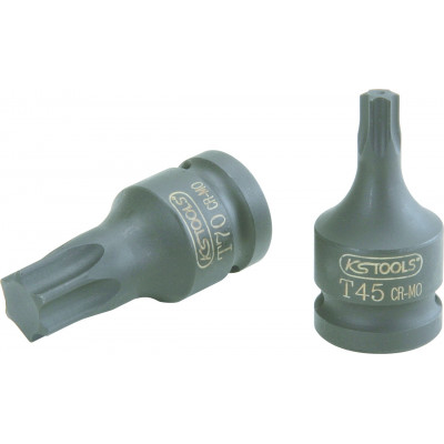 Douille à chocs courte TORX 1/2", T55" - KS Tools | 911.0933-E