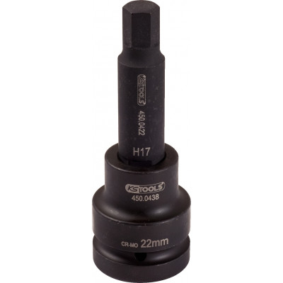 Douille longue à chocs 3/4" mâle, 17 mm" - KS Tools | 450.0461
