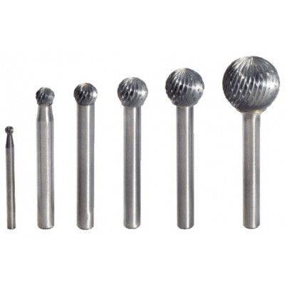 Fraise HM forme D, Ø 10mm, 54mm - KS Tools | 515.3284