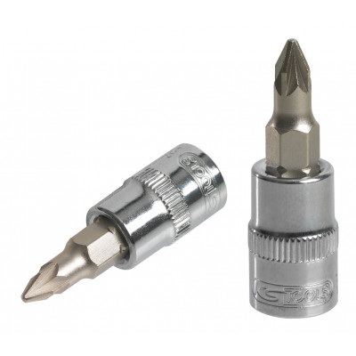 Douille tournevis ULTIMATE POZIDRIV 1/4", L.37 mm - PZ3" - KS Tools | 922.1579
