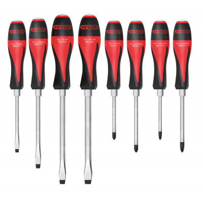Boîte de 8 tournevis ULTIMATEmax, 5,5 à 10 mm - PH1 - PH2 - PZ1 - PZ2 - KS Tools | 922.6130