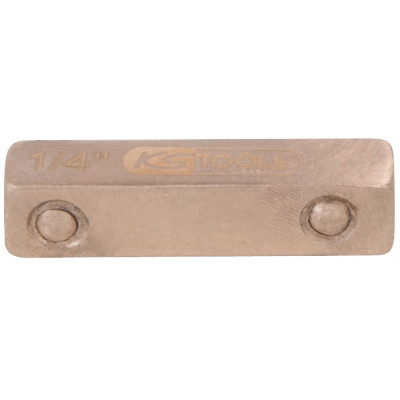 Carré d'entraînement BERRYLIUMplus 1/4", 25mm - KS Tools | 962.1475