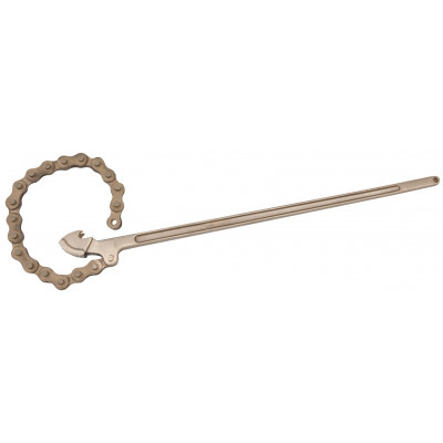 Clé à chaîne BRONZEplus diam. 100mm, 600mm - KS Tools | 963.1714