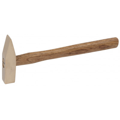 Marteau de mécanicien BRONZEplus manche hickory, tête 1250g, 380mm - KS Tools | 963.2016