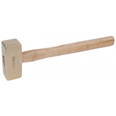 Massette BRONZEplus manche hickory, tête 2500g, 400mm - KS Tools | 963.2054