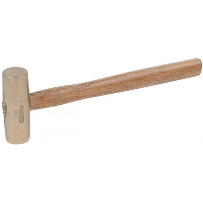 Marteau de machiniste BRONZEplus manche hickory, tête 900g, 380mm - KS Tools | 963.2145