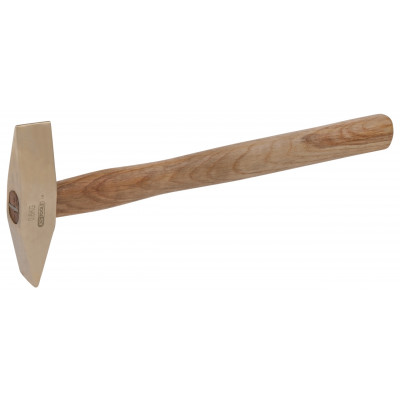 Marteau à dérouiller BRONZEplus manche hickory, tête 600g, 310mm - KS Tools | 963.2173