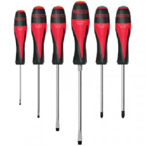 Boîte de 6 tournevis Ultimate - Fente et Pozidriv - KSTOOLS | 922.6040