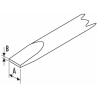 E165096 Expert Tournevis pour vis fente électricien