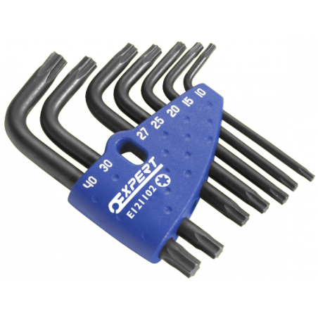 E121102 Expert Jeu de 7 clés mâles Torx®