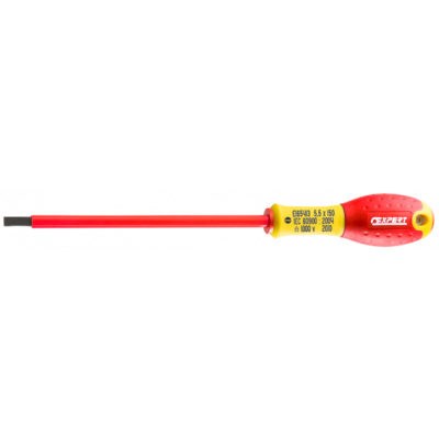 E165413 Expert Tournevis isolés 1000 Volts pour vis à fente