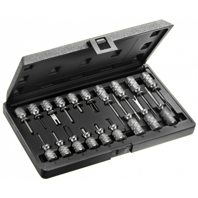 E201801 Expert Jeu de 19 outils pour extraction de fiches de connecteurs