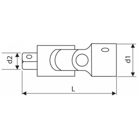 E117360 Expert Cardan 1/4"