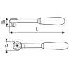E032803 Expert Cliquet manche articulé 1/2"