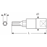 E031924 Expert Douilles tournevis 1/2" pour vis Torx®