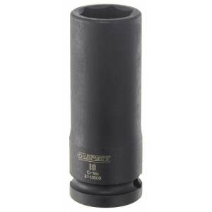 E113600 Expert Douilles longues Impact 1/2" - 6 pans - métriques