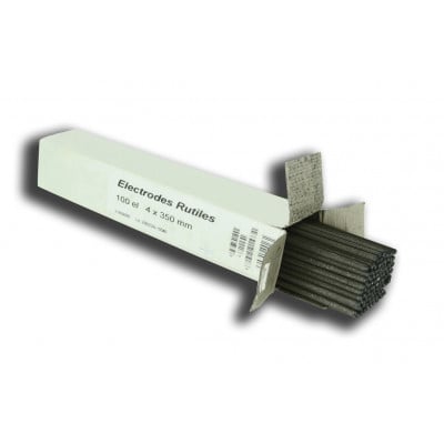 100 électrodes de soudage rutiles - 4 x 350/carton - Sodise | 05452