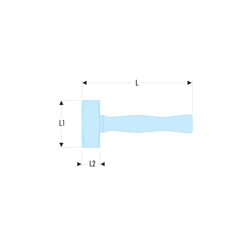 1262H.100 Facom 1262H - Masses à angles abattues