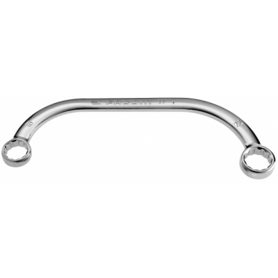 Clé Polygonale Demi-lune FACOM 57.14X16 - Dimensions De 10 à 22 Mm, œil 12 Pans, Chromée - Pour écrous Difficile D'accès