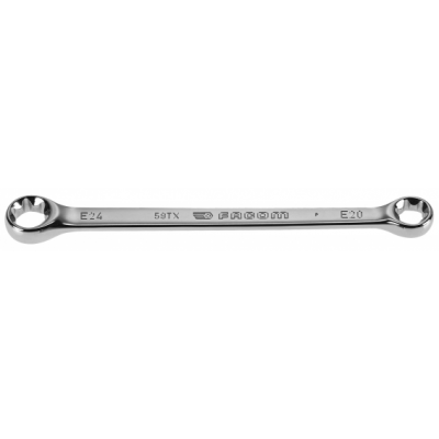 59TX.20X24 Facom 59TX - Clés à oeil droites profil Torx®