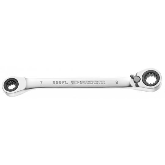 SP TOOLS SP15108 - Clé Polygonale Coudée à 40° 8 X 9 Mm - Outil Professionnel Robuste Et Précis