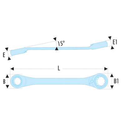 Lot De 11 Clés Polygonales Facom N°56 – Fabriquées En France – Occasion