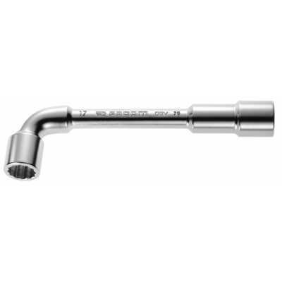 76.10 Facom Clés à pipe débouchées forgées 12 pans x 6 pans métriques