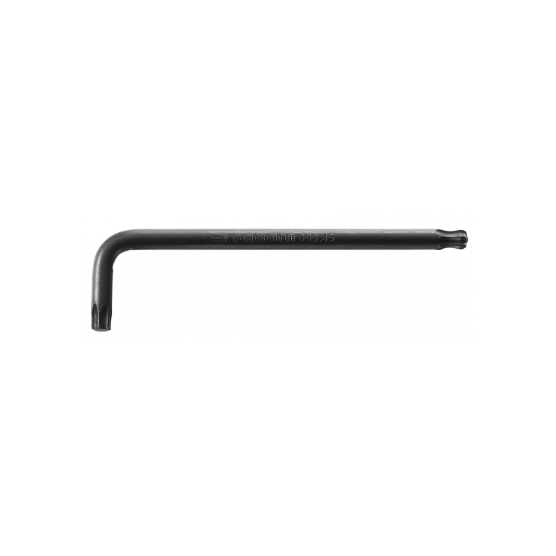 Clé Mâle Coudée Torx TX 15 Wera - Noir, Finition BlackLaser Anti-corrosion