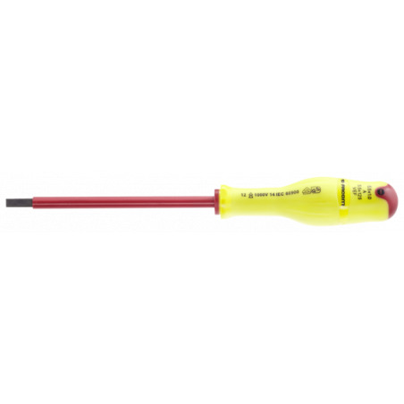 A5.5X125VEF Facom A.VEF - Tournevis PROTWIST® BORNEO® pour vis mixtes fente - Pozidriv® - FLUO