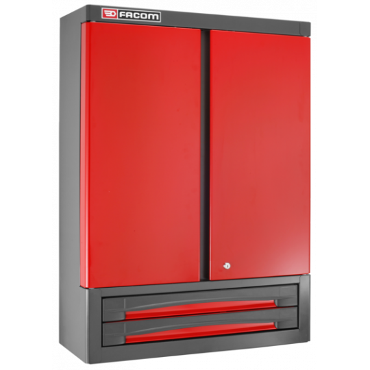 2202XL Armoire atelier murale 2 tiroirs + volet hauteur 1000mm
