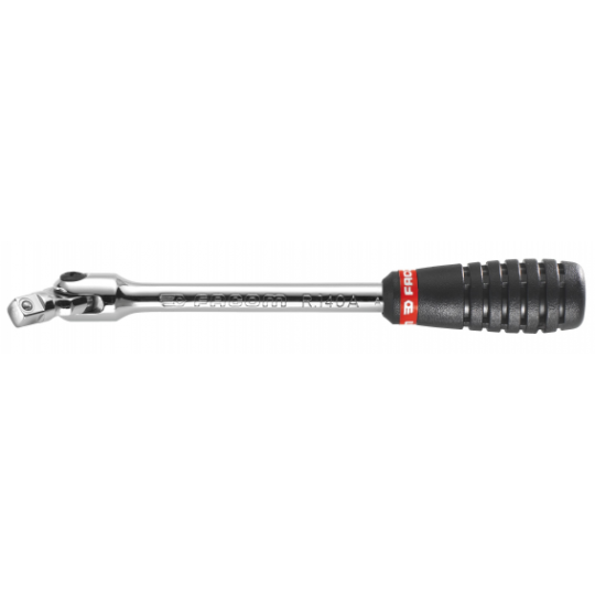 Neuf : Ralonge orientable 1/2 - 600mm - noire - Kirxst Poignée Articulée 1/2, Barre de Force 600 mm, Clé de Force - clé à cliquet - clé a douille - Bricolage
